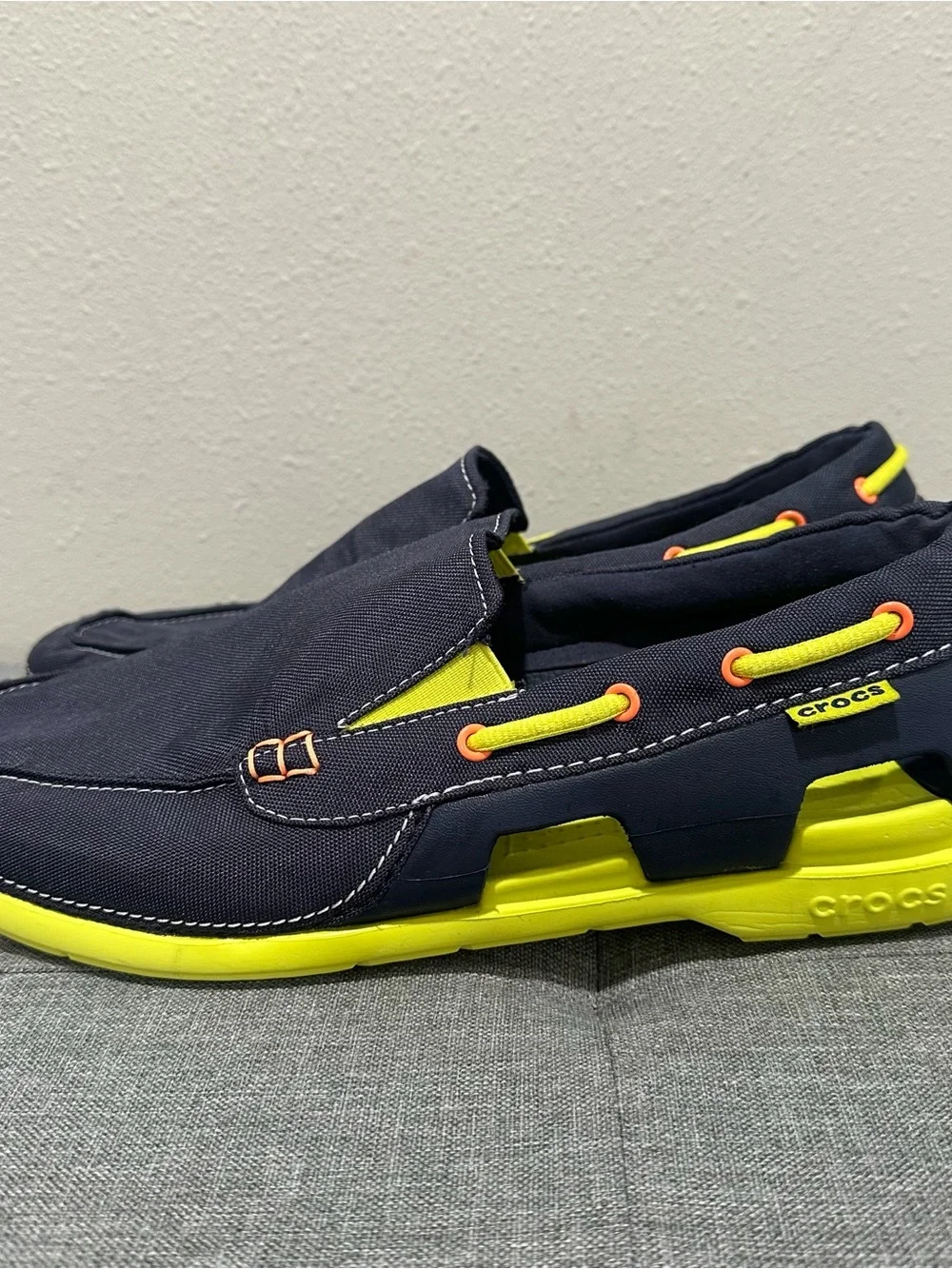 Crocs Men's Beach Line Boat Slip-On Casual Loafer Shoes